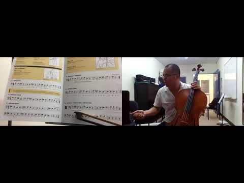 Cello tutorial  No  22 Lightly Row