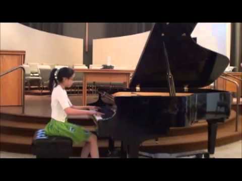 Hailey plays march by Prokofiev