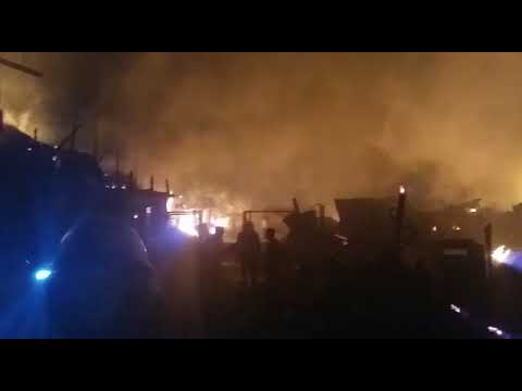 video incendiu retevoiesti