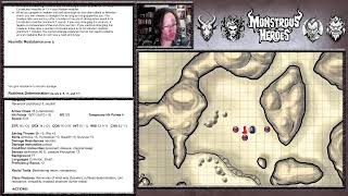 Let’s Build a Revenant Character + Playtest Battle (Monstrous Heroes) | Bardstream #41