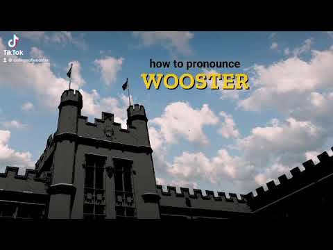 How To Pronounce Wooster
