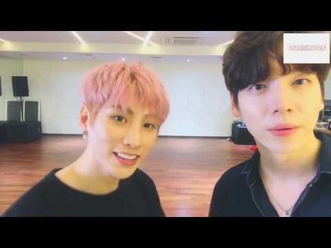 IN2IT Hyunuk & Isaac dancing to Produce 48 Nekoya