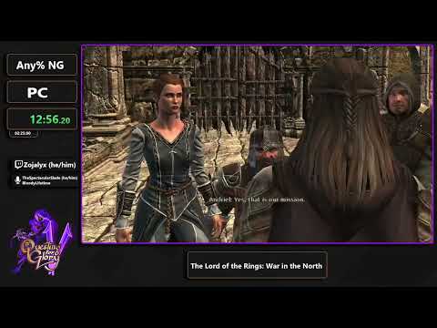 Questing for Glory 5 - The Lord of the Rings: War in the North Any% NG by Zojalyx