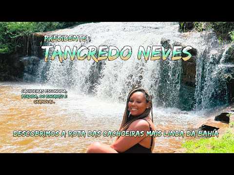 ROTA das CACHOEIRAS na BAHIA que VOCÊ NÃO CONHECIA! | PRESIDENTE TANCREDO NEVES