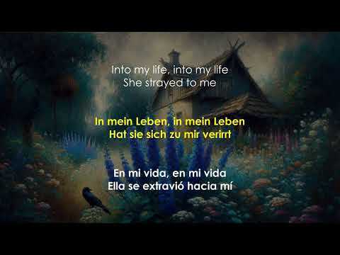 Reinhard Mey - In meinem Garten (English, Deutsch & Español)