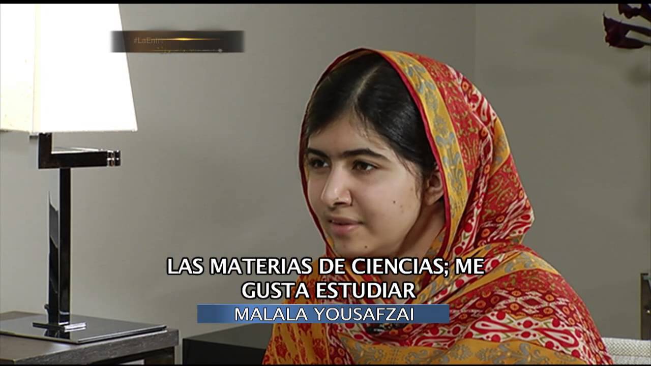 LA ENTREVISTA POR ADELA 11 SEPTIEMBRE 2014 MALALA YOUSAFZAI