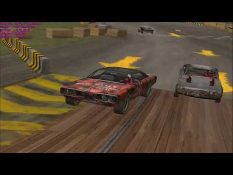 Test Drive: Eve of Destruction DARE Walkthrough Part 7 - "Figure 8 Jump Race"