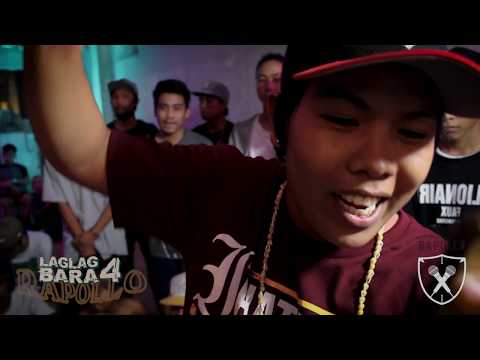 RAPOLLO: Laglag Bara 4 Elimination | Trick One vs Ares