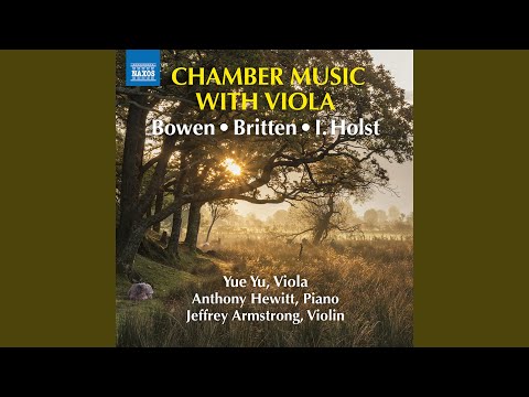 4 Easy Pieces for Viola Y Piano No 2 A Farewell - Namaste Classical Music for Yoga