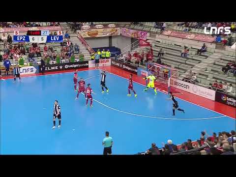 Gol Javi Alonso (6-6) ElPozo Murcia - Levante UD FS. J24, 1Div. LNFS