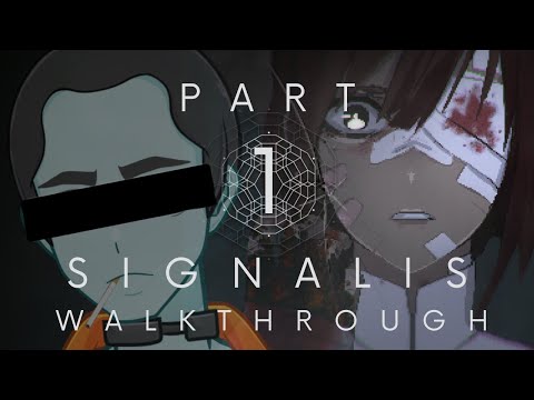 SIGNALIS Walkthrough Gameplay Part 1 - something is in that hole  (FULL GAME)