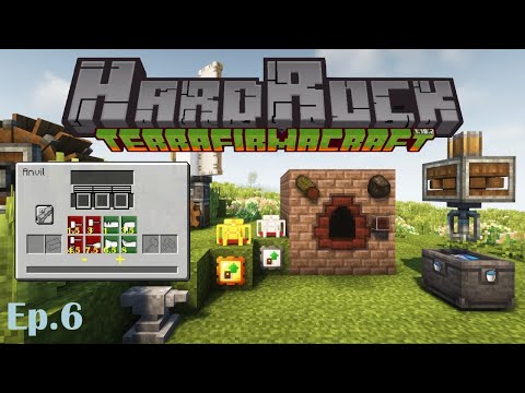 HardRock TerraFarmaCraft how to anvil-Ep. 6@fortknightg