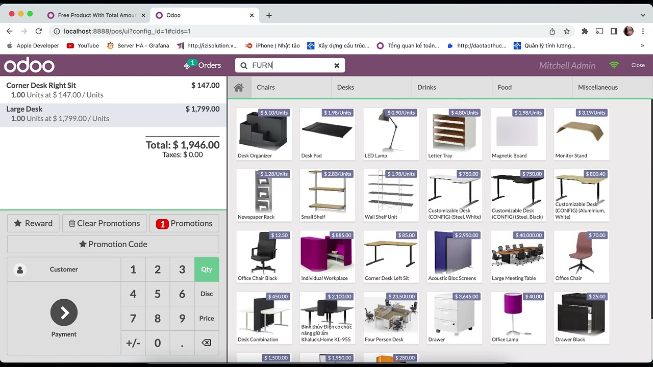 Odoo POS Promotion | Point of Sale Promotion | Promotion Code