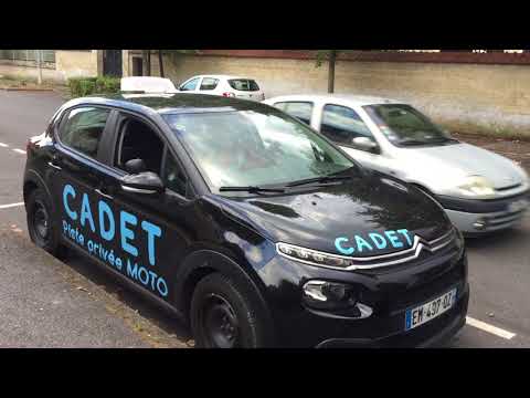 Auto Ecole Cadet . Quitter un stationnement , ou sortie de créneau, Assurez la sécurité