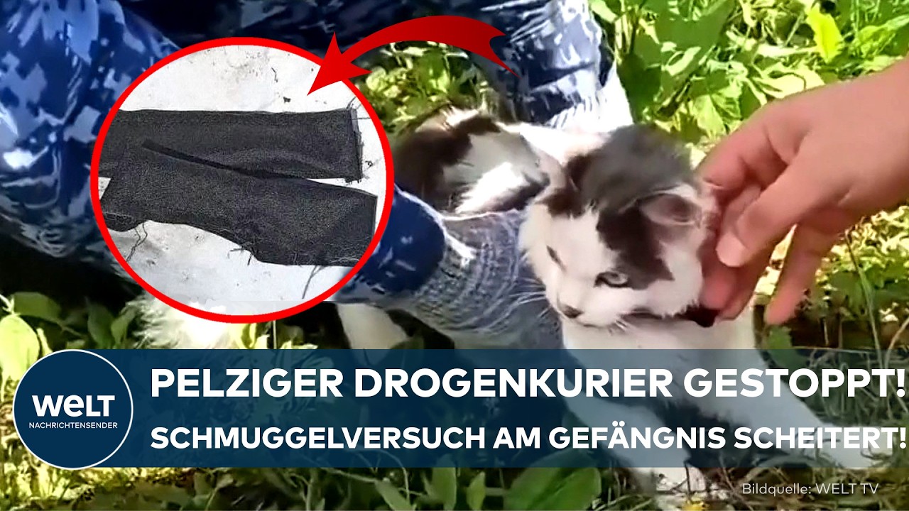 SCHMUGGEL AUF VIER PFOTEN: Katze als Drogenkurier entlarvt! Kurioser Einsatz sorgt für Aufsehen!
