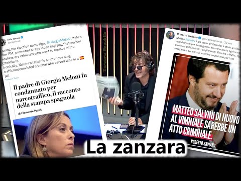 Cruciani attacca Rula Jebreal e Roberto Saviano - La Zanzara 30.9.2022