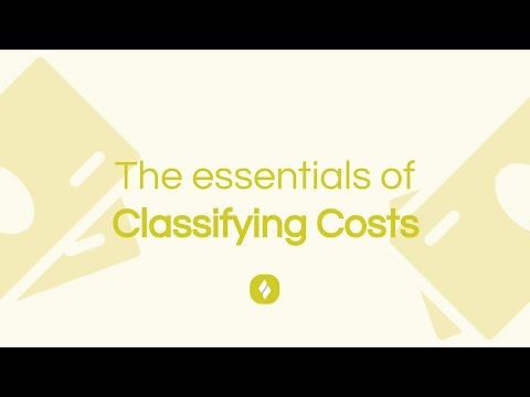 CIMA BA2 and P1 Theory - Classifying Costs