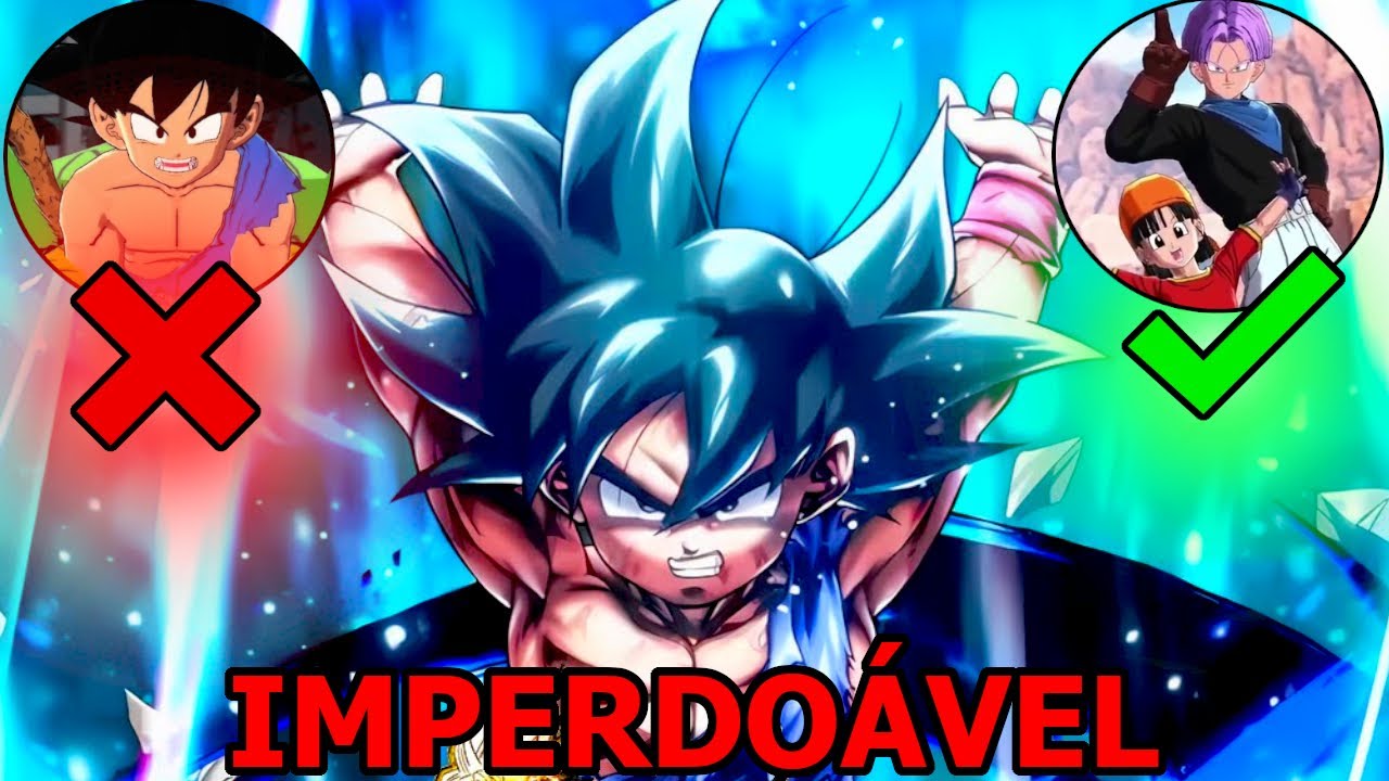 GOKU GT: O PERSONAGEM MAIS IMPERDOÁVEL DO DRAGON BALL LEGENDS...