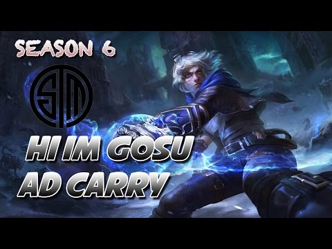 Hi Im Gosu - Ezreal vs Jhin - AD Carry (LOL World Replays)