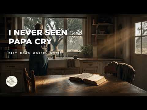 I Never Seen Papa Cry — Dirt Road Gospel Music