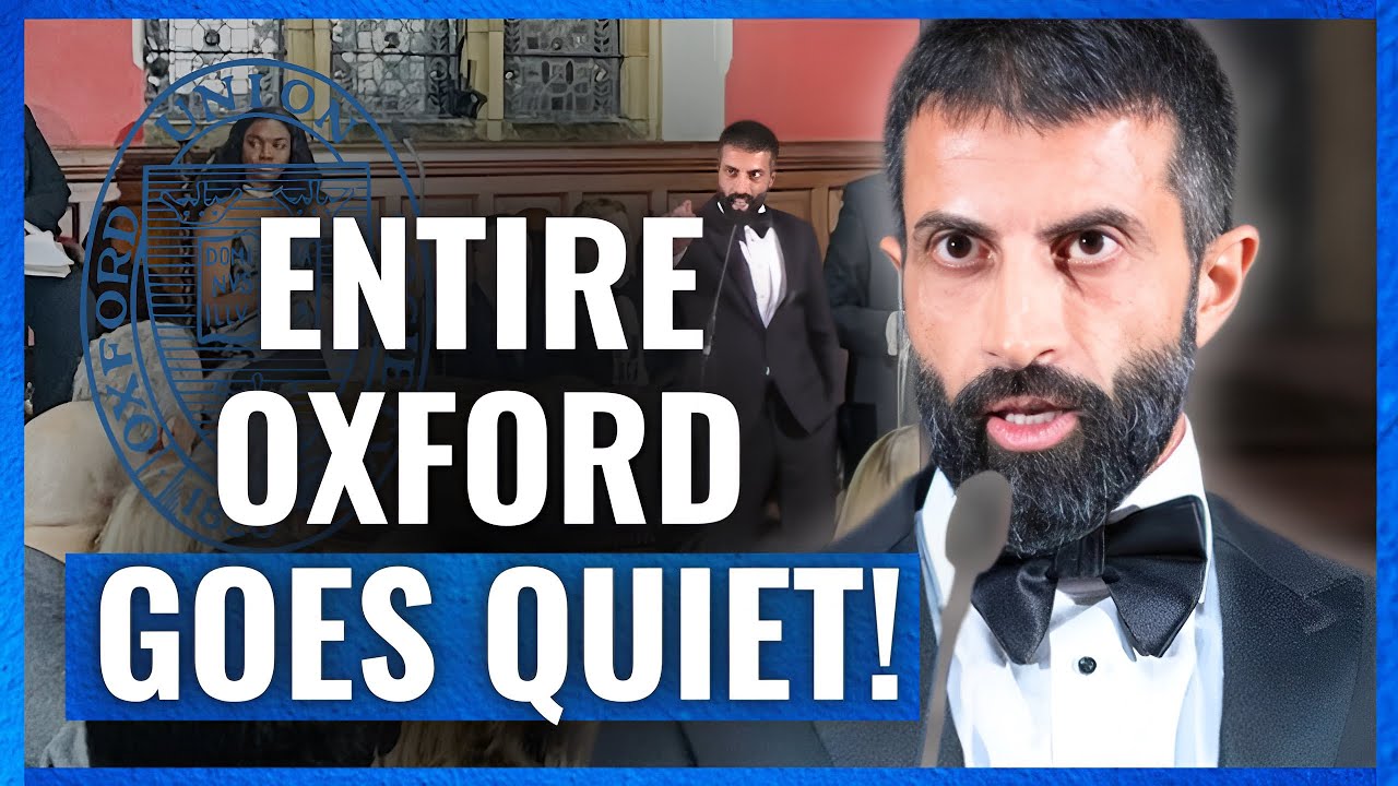Son of Hamas STUNS Jew-Hating Crowd at Oxford!