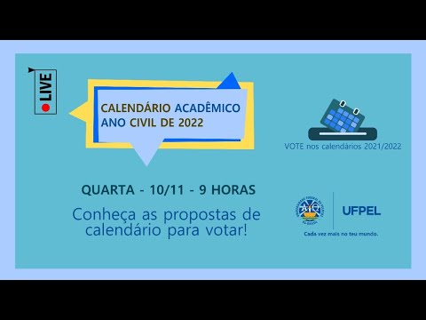 Vídeo: Calendário acadêmico UFPel: perguntas e respostas