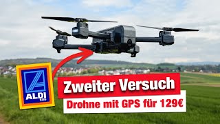 Die Aldi Drohne für 129 Euro mit GPS & Kamera - Zweiter Versuch !!! Maginon QC 90 GPS