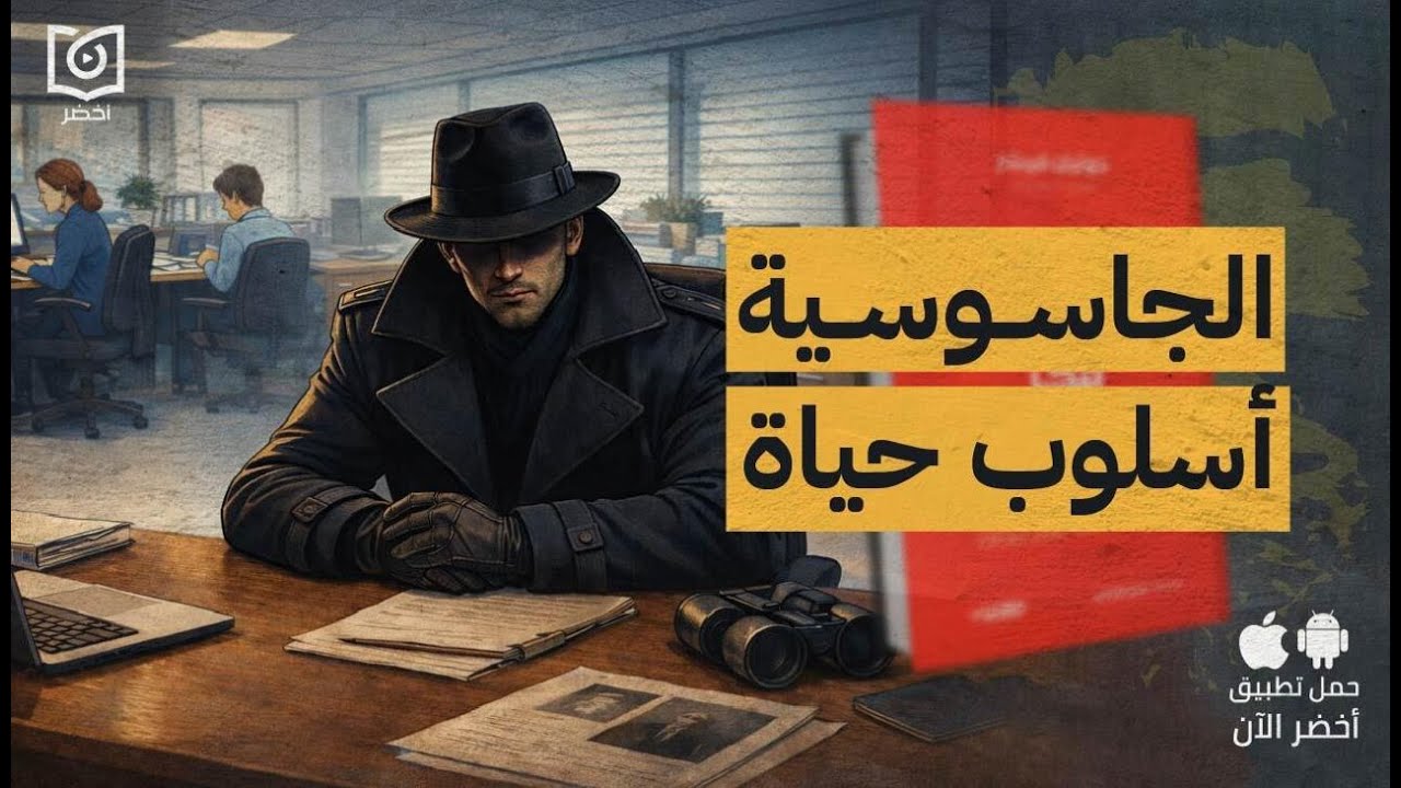 تعلم مهارات الجاسوسية في 15 دقيقة🕵️‍♂️😎- كتاب: فكر كالجاسوس #أخضر
