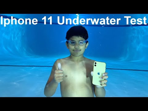 Apple Iphone 11 Underwater Waterproof Pool Testing The IP68 Water Resistance Tips & Tricks