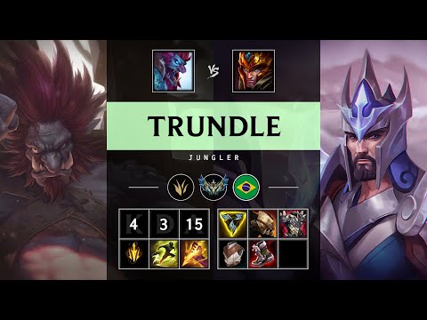 Trundle Jungle vs Jarvan IV - BR Challenger Patch 25.13