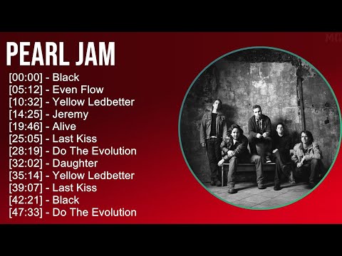 Pearl Jam 2025 MIX Top Hits Collection - Black, Even Flow, Yellow Ledbetter, Jeremy