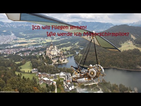 Paramotor Flying School Eastern Bavaria. I want to learn to fly! How do I become a paramotor pilot?