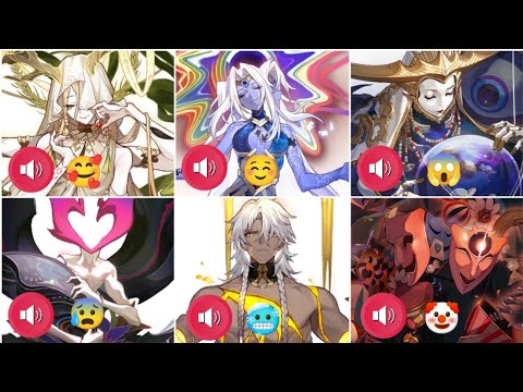 All Aeon voices (sound) in Simulated Universe (2.1) so far | [Honkai: Star Rail]