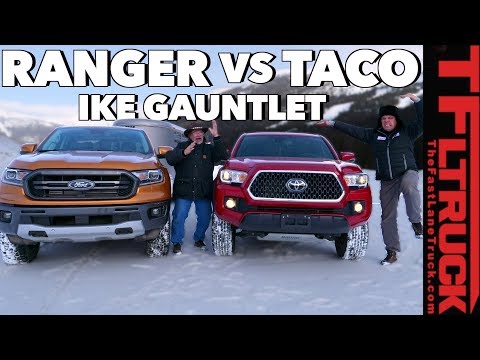 Best Midsize Towing Truck? Ford Ranger vs Toyota Tacoma vs World's Toughest Towing Test