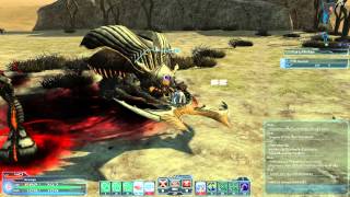 [ PSO2 TH ] Fighter/Hunter Twin Dagger VS Gwanada