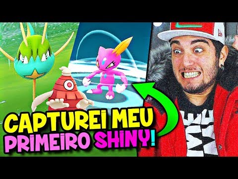 POKÉMON GO 2 #7 - FINALMENTE CONSEGUI MEU PRIMEIRO POKEMON SHINY !!
