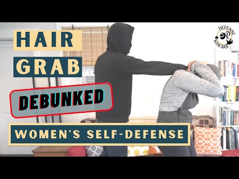 15. Wrong Hair Grab Technique | Hair Grab Debunked | Women's Self Defense