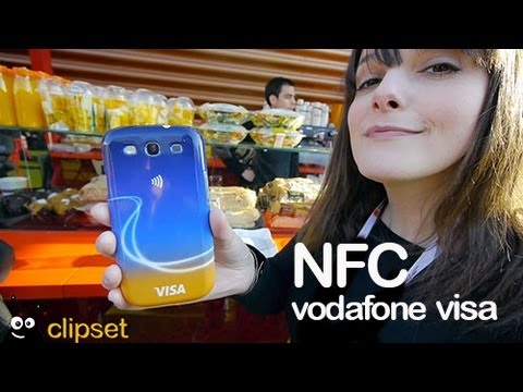 NFC vodafone prueba en MWC