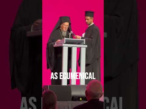 His All Holiness Patriarch Bartholomew: “It is time for us to suggest God's peace to the world.”