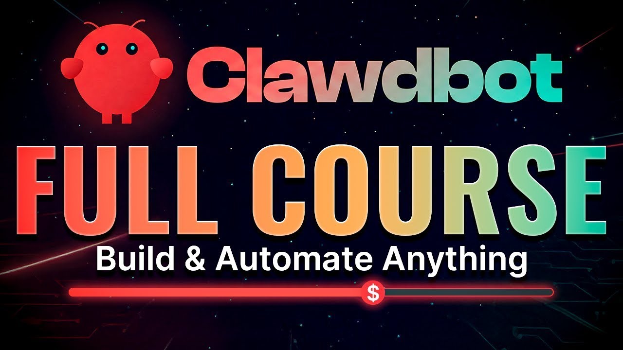 Clawdbot: Automate ANYTHING! (Moltbot Free AI Course)