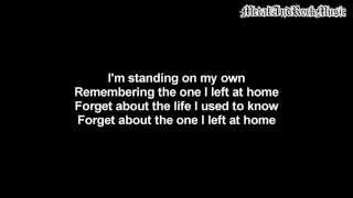 Three Days Grace - On My Own | Lyrics on screen | HD