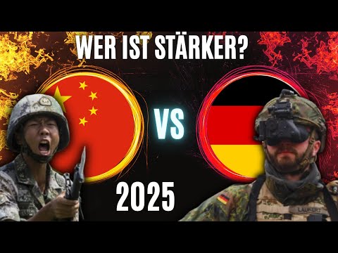 Militär-Vergleich: China vs. Deutschland – Die Fakten überraschen 2025