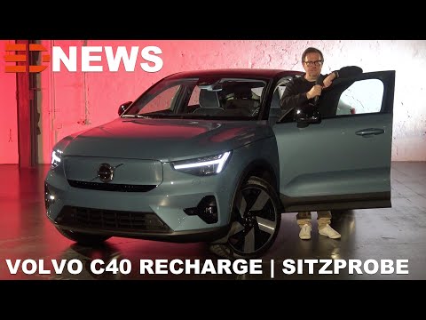 2021 Volvo C40 Recharge Sitzprobe Design Frunk Kofferraum Interieur Ersteindruck Electric Drive News