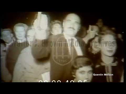 Charlie Chaplin at the "A King in New York" Premiere (May 29, 1958)
