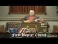 First Baptist Church Ennis TX Live Stream