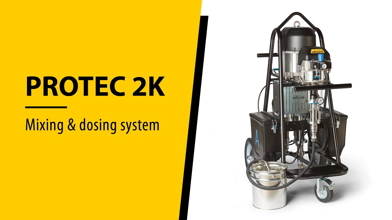 Mixing & dosing system PROTEC 2K by WAGNER