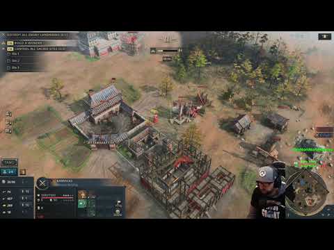 AoE4 - ViBE vs Chad MF Jones aka Minigun in a crazy game