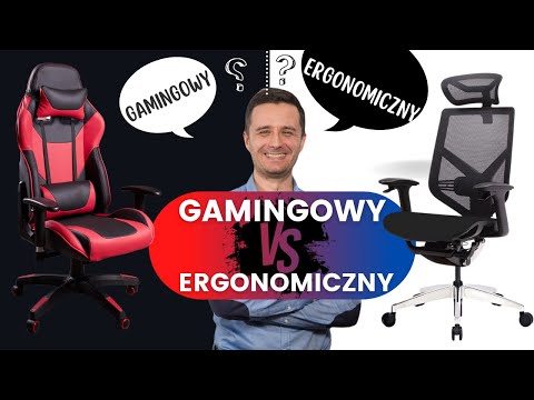 Fotel gamingowy czy ergonomiczny co wybrać❓TOP 9 różnic, który musisz wiedzieć przed kupnem fotela