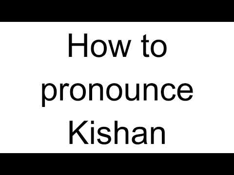 How to Pronounce Kishan (Hindi)