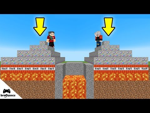 MİNECRAFT DEV RENKLİ PİRAMİT KULESİ ŞANS BLOKLARI SAVAŞI